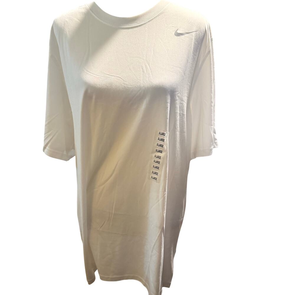 Nike Dri-FIT Men's Training Tee, White, Legend Core, Size XL, NWT